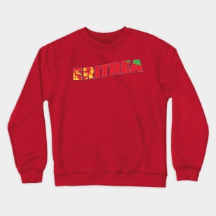 Eritrea Vintage style retro souvenir Crewneck Sweatshirt